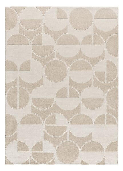 Koberec v krémovej a slonovinovej farbe 160x230 cm Flora – Universal