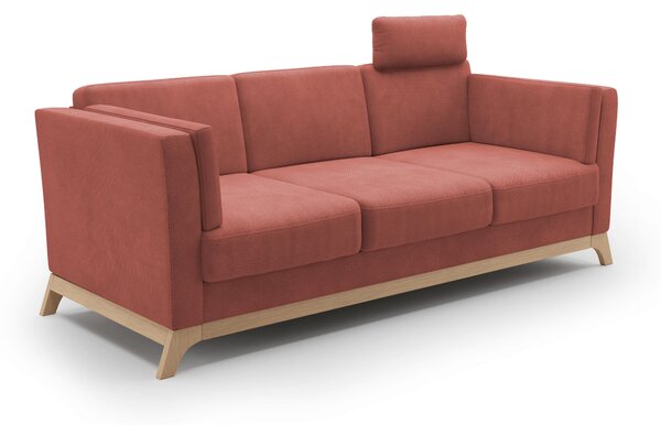 TROJMIESTNA POHOVKA, textil, čerešňovočervená Sit & More - Sedačky, Online Only