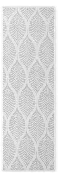 Vnútorný a vonkajší behúň v sivej a slonovinovej farbe 80x250 cm Duet Liora – NORTHRUGS