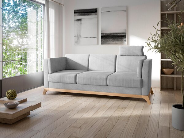 TROJMIESTNA POHOVKA, textil, strieborná Sit & More - Sedačky, Online Only