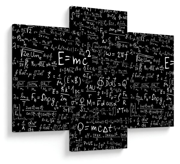 Obraz - Matematika (90x60 cm)