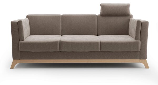 TROJMIESTNA POHOVKA, textil, hnedá Sit & More - Sedačky, Online Only