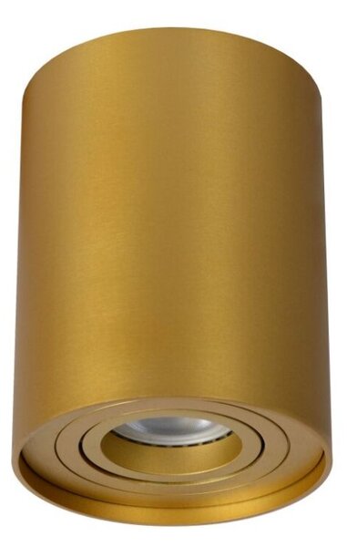 LUCIDE 22952/01/02 TUBE Stropné bodové svietidlo GU10 1x50W matná zlatá/mosadz