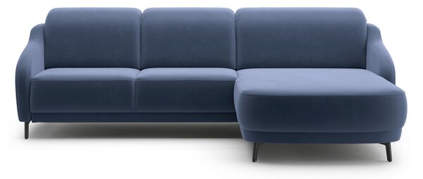 ROHOVÁ SEDAČKA, textil, modrá Sit & More - Sedačky, Online Only