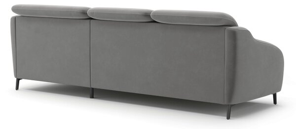 ROHOVÁ SEDAČKA, textil, sivá Sit & More - Sedačky, Online Only