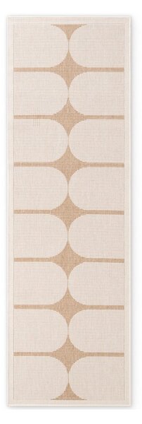 Vnútorný a vonkajší behúň v béžovej a slonovinovej farbe 80x250 cm Duet Bowen – NORTHRUGS