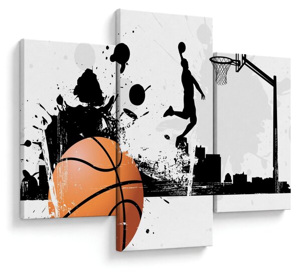 Obraz - Hráč basketbalu (90x60 cm)