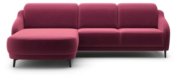 ROHOVÁ SEDAČKA, textil, baklažánová Sit & More - Sedačky, Online Only