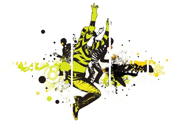 Obraz - Street dance (150x105 cm)