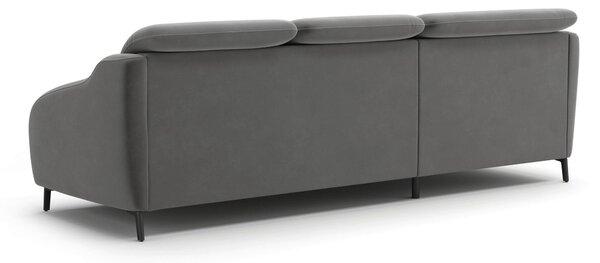 ROHOVÁ SEDAČKA, textil, sivá Sit & More - Sedačky, Online Only
