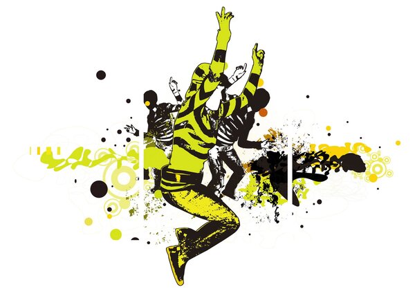 Obraz - Street dance (90x60 cm)
