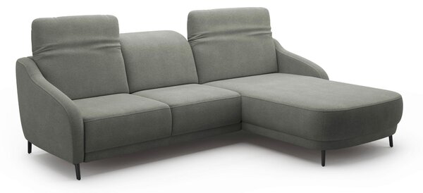 ROHOVÁ SEDAČKA, textil, bahenná hnedá Sit & More - Sedačky, Online Only