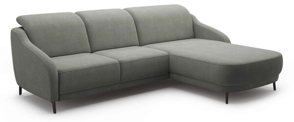 ROHOVÁ SEDAČKA, textil, bahenná hnedá Sit & More - Sedačky, Online Only