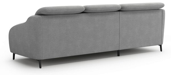ROHOVÁ SEDAČKA, textil, sivá Sit & More - Sedačky, Online Only