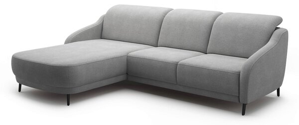 ROHOVÁ SEDAČKA, textil, sivá Sit & More - Sedačky, Online Only