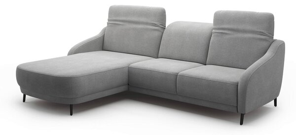 ROHOVÁ SEDAČKA, textil, sivá Sit & More - Sedačky, Online Only