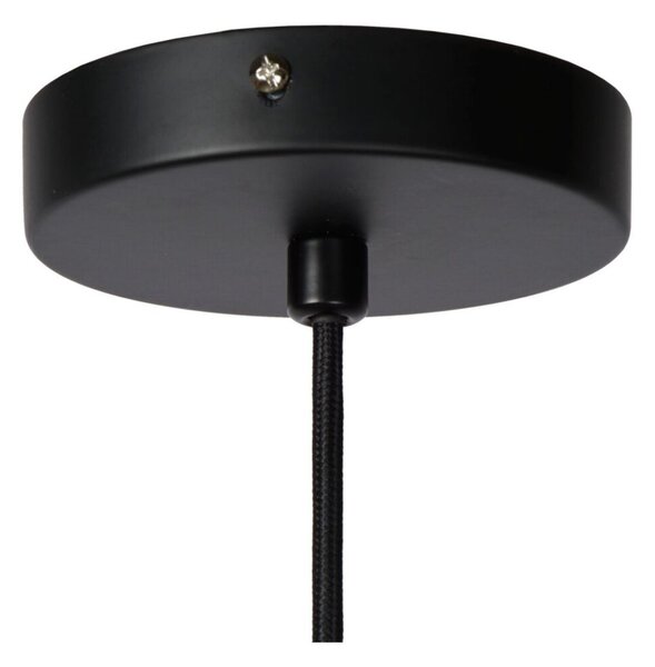LUCIDE 03438/35/30 ALBAN Závesné svietidlo E27 1x40W čierna