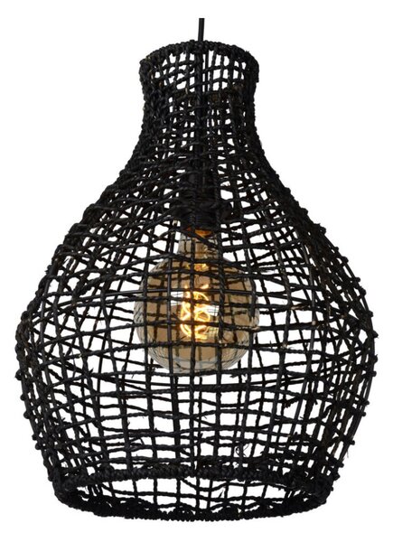 LUCIDE 03438/35/30 ALBAN Závesné svietidlo E27 1x40W čierna