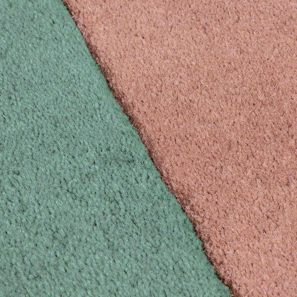 Modrý ručne tkaný vlnený koberec 120x180 cm Lozenge Bright Multi – Flair Rugs
