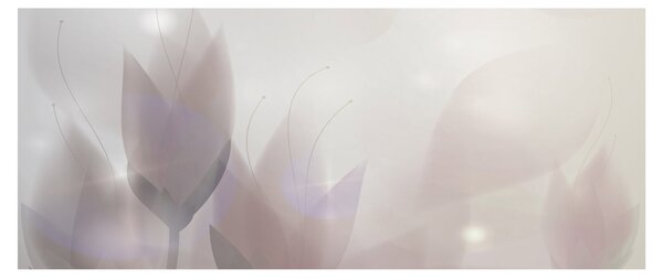 Obraz - Krókusy (120x50 cm)