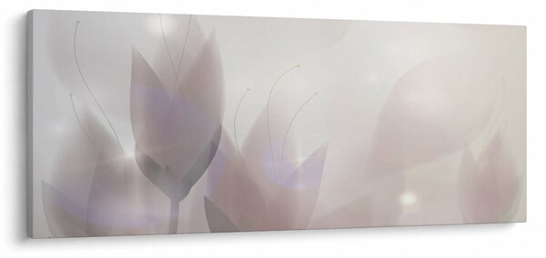 Obraz - Krókusy (120x50 cm)