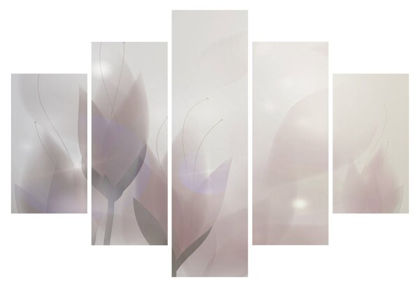 Obraz - Krókusy (150x105 cm)