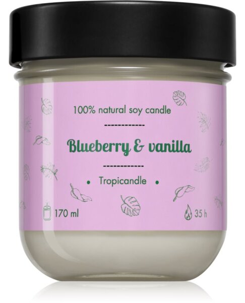 Tropicandle Blueberry & Vanilla vonná sviečka 170 ml
