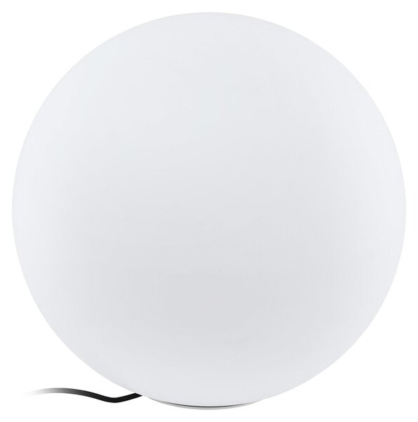 Eglo 900271 MONTEROLO-Z LED vonkajšia stojacia lampa 9W Ø500mm biela IP65 stmievateľná
