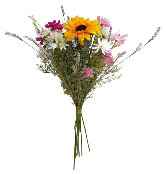Kytica SLNEČNICE, KOZMOS, LÚČNE KVETY 65 cm