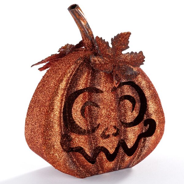 Kovový lampáš TEKVICA HALLOWEEN 21 cm