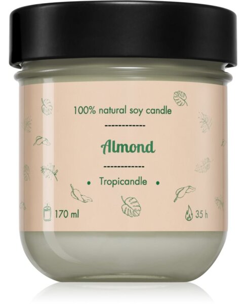 Tropicandle Almond vonná sviečka 170 ml