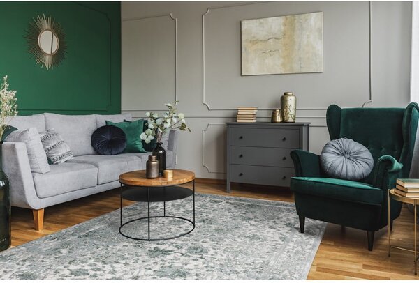 Koberec v mentolovej farbe 160x230 cm Sensi Tris – FD