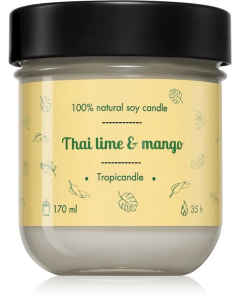 Tropicandle Thai Lime & Mango vonná sviečka 170 ml