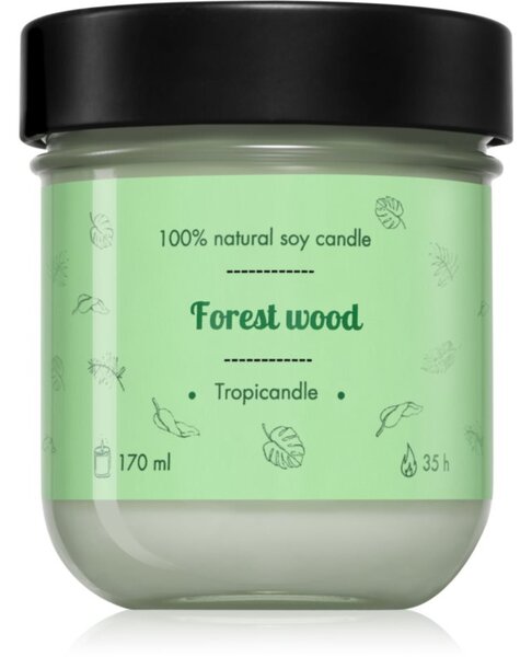 Tropicandle Forest Wood vonná sviečka 170 ml