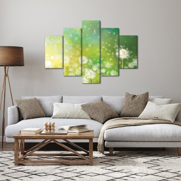 Obraz - Odkvitnuté púpavy (150x105 cm)