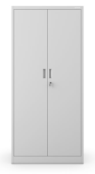 Kancelárska skriňa na dokumenty so 4 policami, sivá, 1750x800x400 mm: JAN