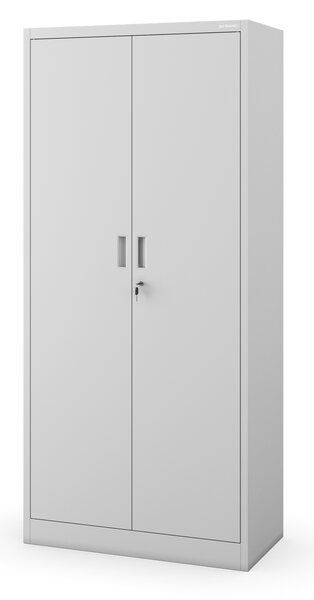 Kancelárska skriňa na dokumenty so 4 policami, sivá, 1750x800x400 mm: JAN