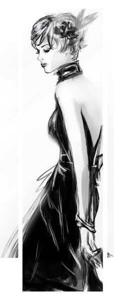Obraz - Módne ilustrácie (150x105 cm)