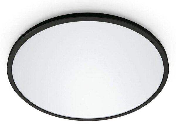 Philips Wiz Tunable white 8719514554955 SuperSlim big size stropné svietidlo LED D430mm 22W/2450lm 2700-6500K čierna