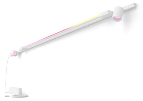 8719514407909 Philips Hue White and Color Ambiance Perifo LED nástenné svietidlo bodové - súprava s Gradient trubicou 39,9W/2x490lm,1x1820lm 2000-6500K+RGB biele