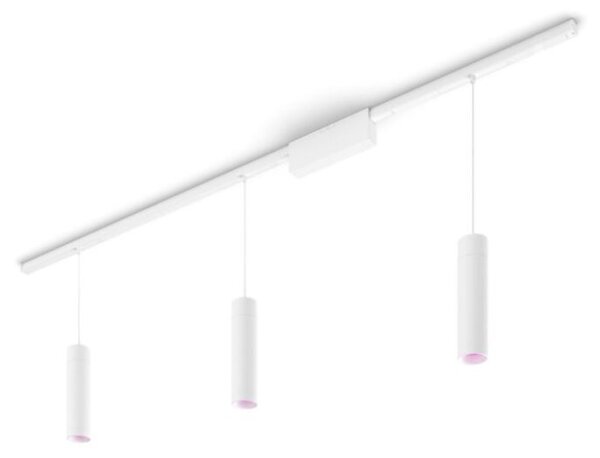 8719514407749 Philips Hue White and Color Ambiance Perifo závesné svietidlo LED - súprava 15,6W/3x490lm 2000-6500K+RGB biele