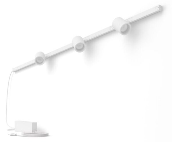 8719514407862 Philips Hue White and Color Ambiance Perifo LED nástenné svietidlo bodové - súprava 15,6W/3x490lm 2000-6500K+RGB biele