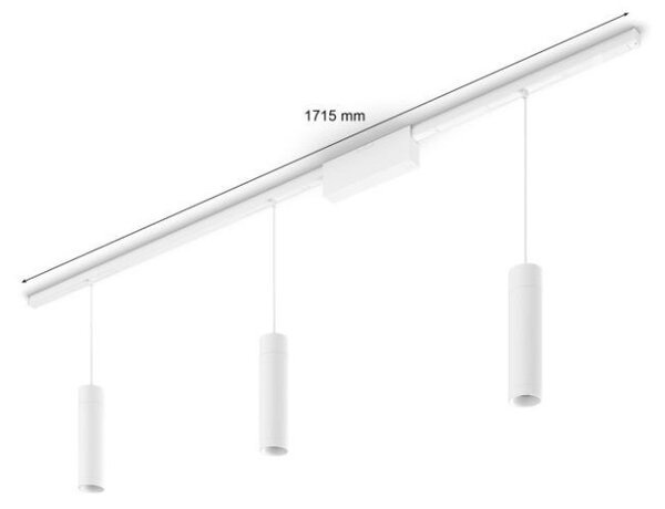 8719514407749 Philips Hue White and Color Ambiance Perifo závesné svietidlo LED - súprava 15,6W/3x490lm 2000-6500K+RGB biele