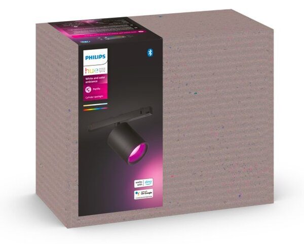 8719514407442 Philips Hue White and Color Ambiance Perifo bodové svietidlo LED - Extension 5,2W/490lm 2000-6500K+RGB čierne