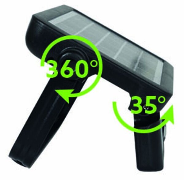 Sylvania 0054046 GIZMO vonkajšie nástenné solárne svietidlo LED 5W 450lm IP65