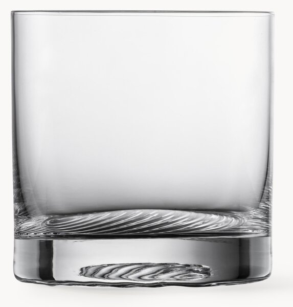 Krištáľové poháre na whisky Echo, 4 ks