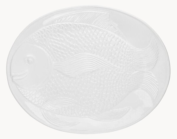 Oválne servírovacie taniere Poisson, 2 ks