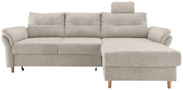 ROHOVÁ SEDAČKA, textil, béžová Livetastic - Sedačky, Online Only
