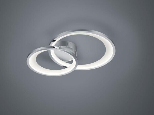 TRIO 673810206 Granada Stropné svietidlo 590mm LED 1X29W/2650lm 3000K Chrómová, Switchdimmer