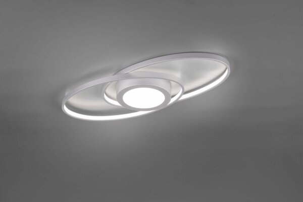 TRIO R62991187 Galaxy LED stropné svietidlo 27W/3000lm 3000K titanové, switchdimmer